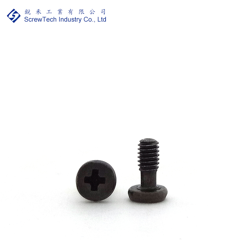 Screwtechwafer Head Phillips M X Machine Screw Black Zinc