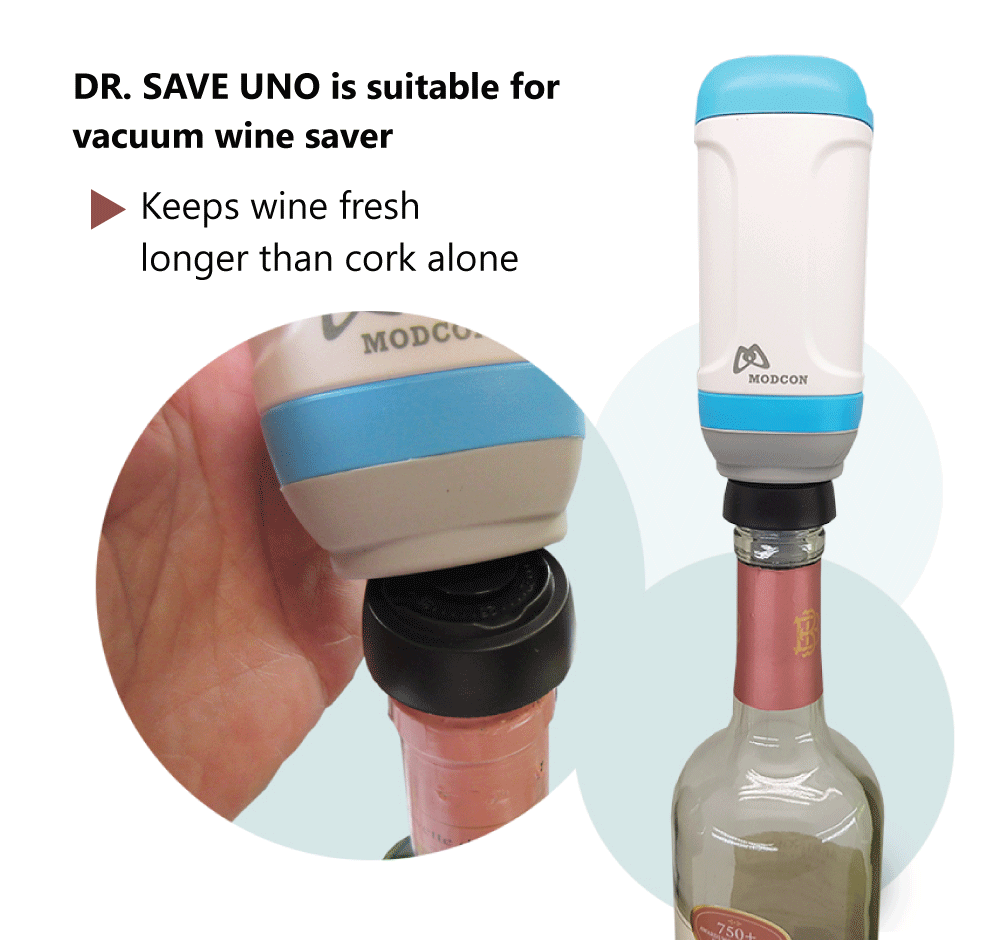 DR. SAVE UNO is suitable for many vacuum saver on the market.