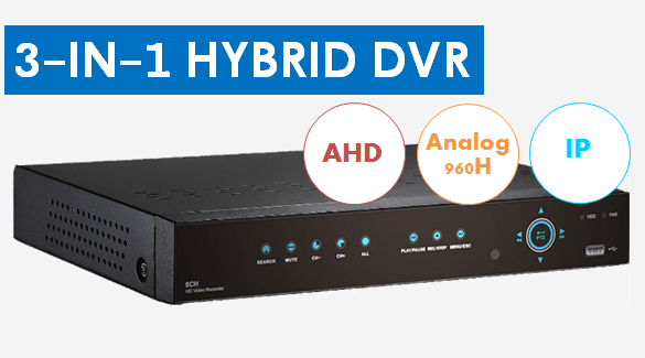 3-In-1 Hybrid DVR 3-In-1 Hybrid DVR
