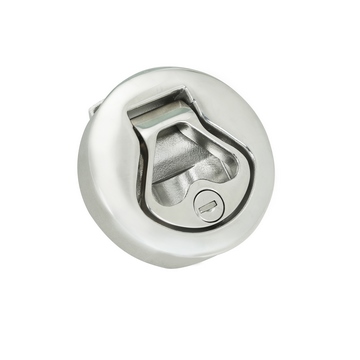 Stainless Steel Flush Slam Latch Push To Close Latch With Lock