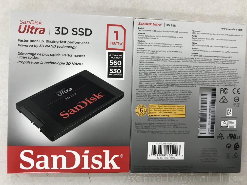 Sandisk Ultra D Ssd Sdssdh Taiwantrade