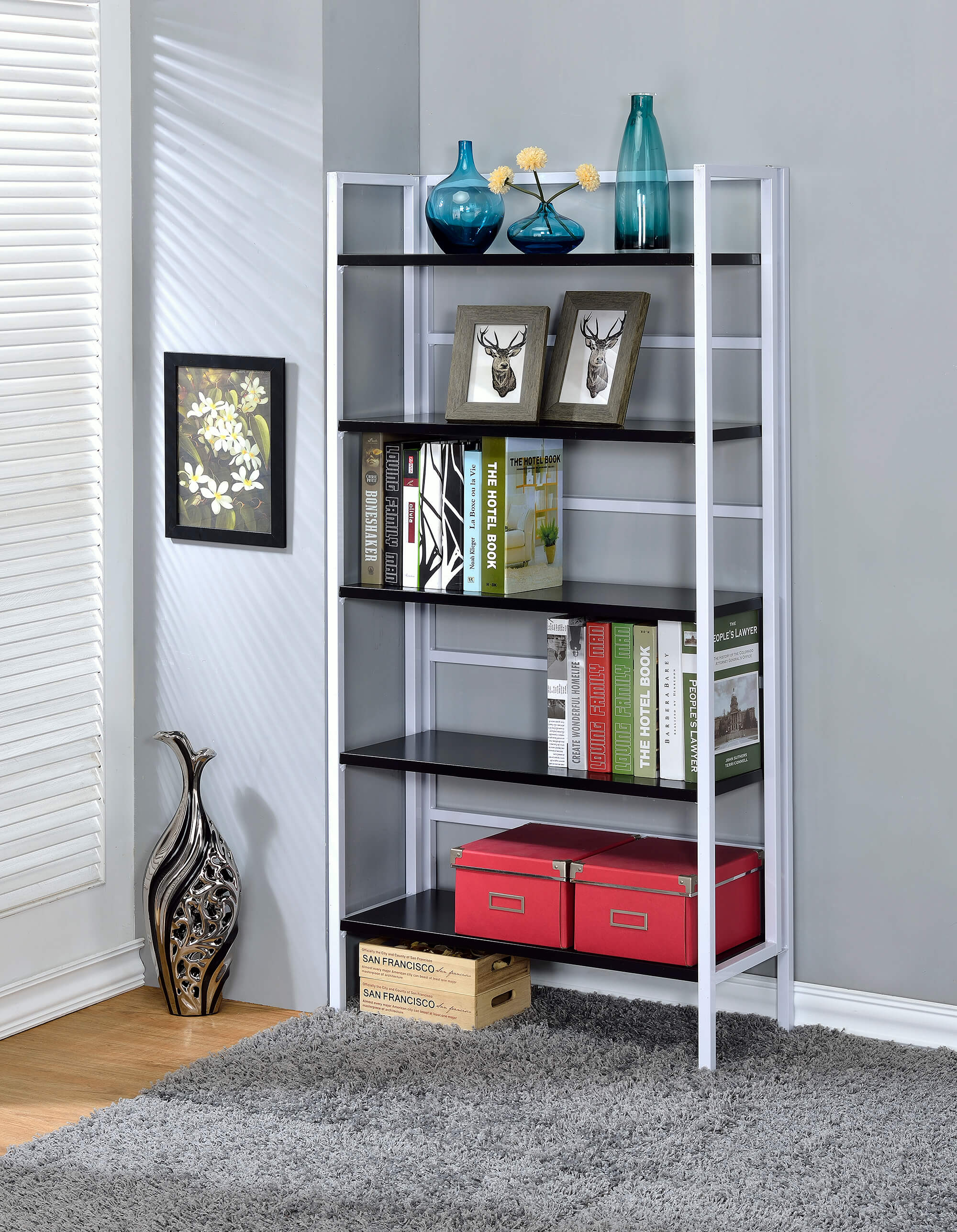 Folded Iron Bookshelf Taiwantrade