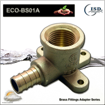 Lead Free Brass Drop Ear Elbow Lead Free Brass Drop Ear Elbow