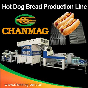 狗麵包生產線Hot Dog Bread Production Line 狗麵包生產線Hot Dog Bread Production Line