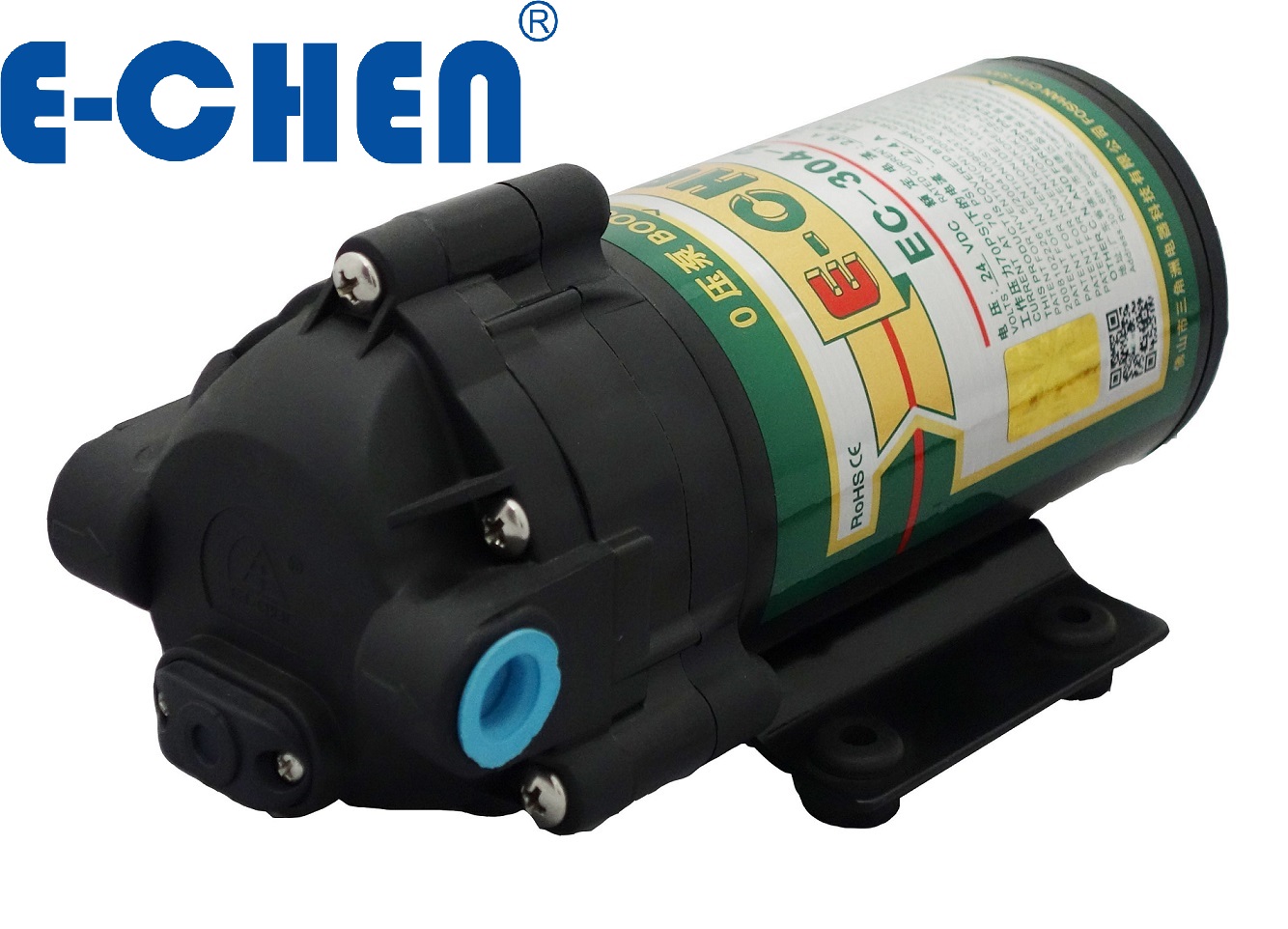 E CHEN RO Booster Pump 304 Series 400GPD For 0 Inlet Pressure RO System