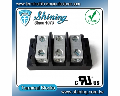 TGP-050-03BS- 600V-50A-3-Way-Electrical-Splicer-Terminal-Block