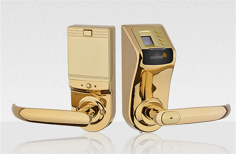Indoor Intelligent Fingerprint Smart Door Locks With Keypad