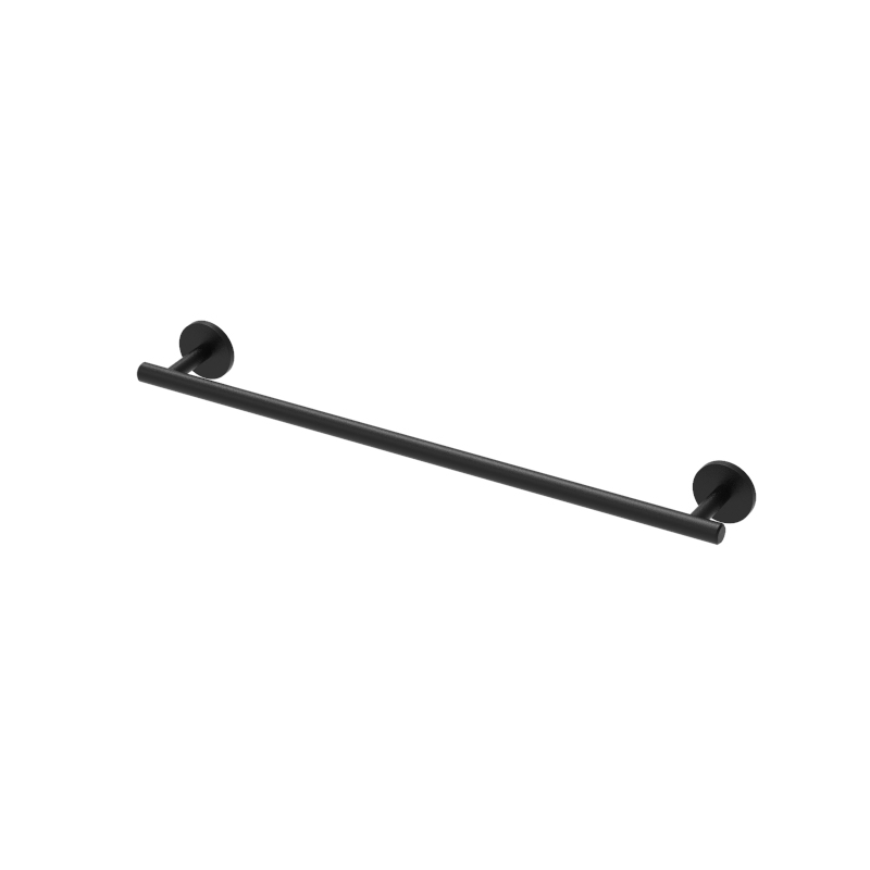 Wall mounted bathroom towel holder in matt blackbathroom accessories