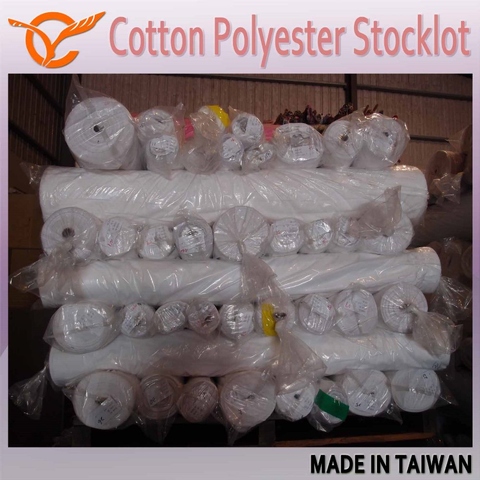 Wholesale 65% Polyester 35% Cotton Poplin Fabric Stock