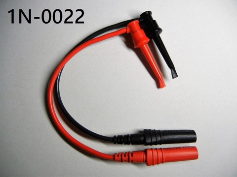 Clip with Connective Test Lead Set(4mm) 