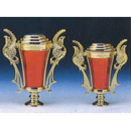 Twin eagle cup for trophy