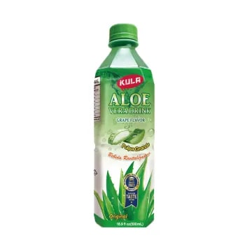 KULA" Aloe vera drink 500ml - Original flavor | Taiwantrade