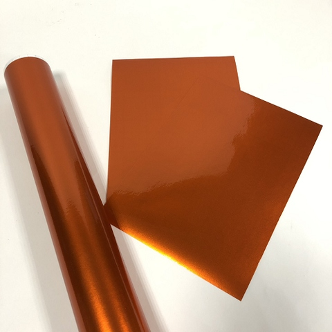 Download Metallic Chrome Film Orange Taiwantrade Com