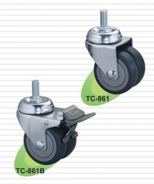 Medical Instruments Caster (Medium Duty Caster / Dual Wheels)