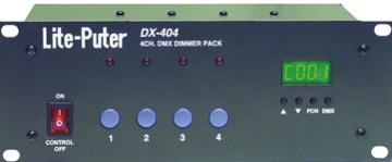 4 CHANNEL DMX DIMMING PACK