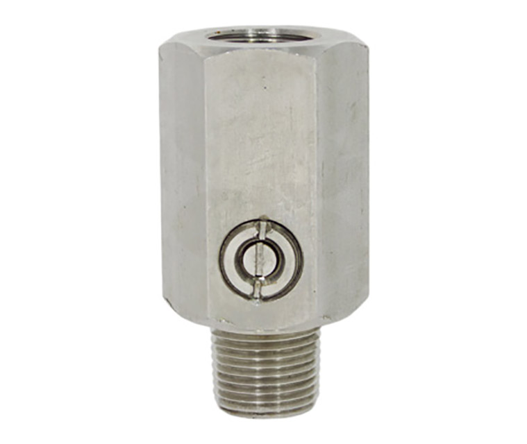 Pressure gauge snubber