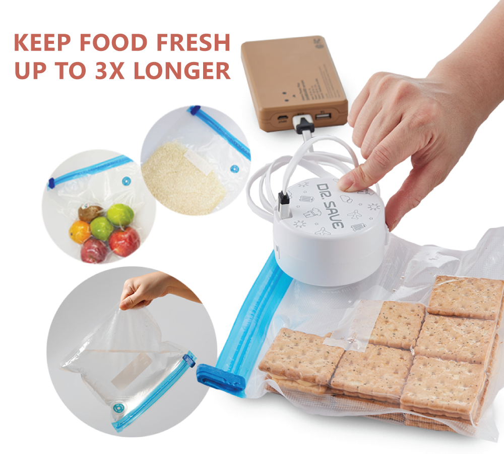 Vacuum Seal Food Storage Container With Air Pump Food Preservation