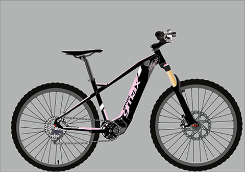 G-MAX Taiwan Made Pedelec  HYPER E  27.5inch Center Drive System Shimano 8020 MTB  ALLOY  HARDTAIL  BICYCLE