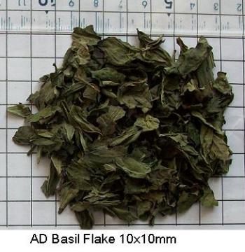 air dried basil, dehydrated basil