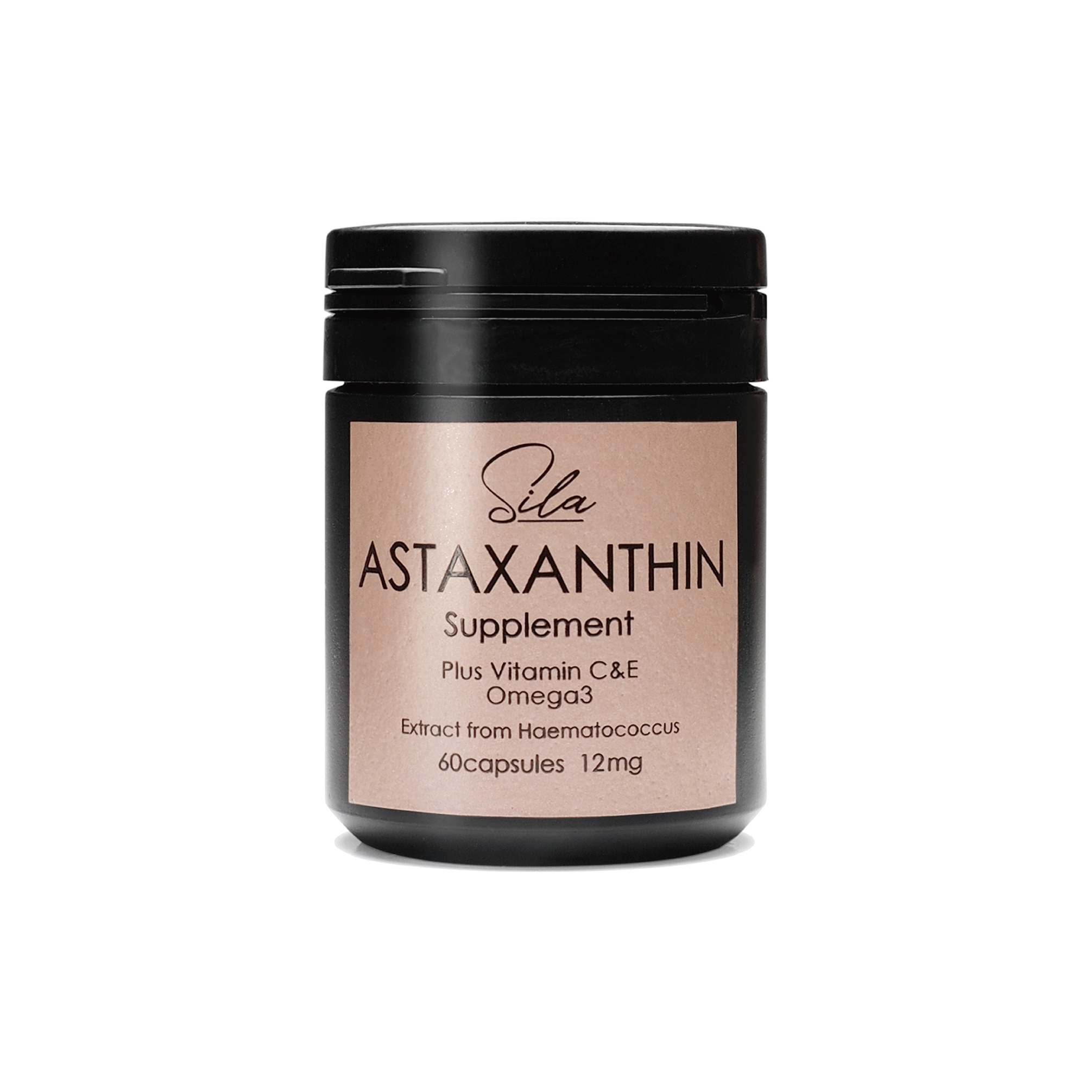 Red Algae Extract (Astaxanthin 12mg) Capsules