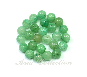 Aventurine 8mm Ball Drilled Half Way