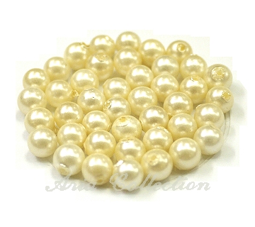 Shell Pearl 6mm Ball Drilled Half Way