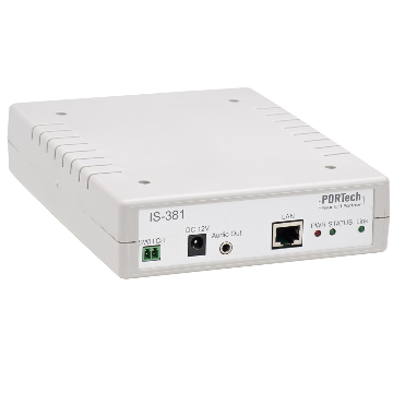 PORTech IS-381:1 port IP Audio Gateway