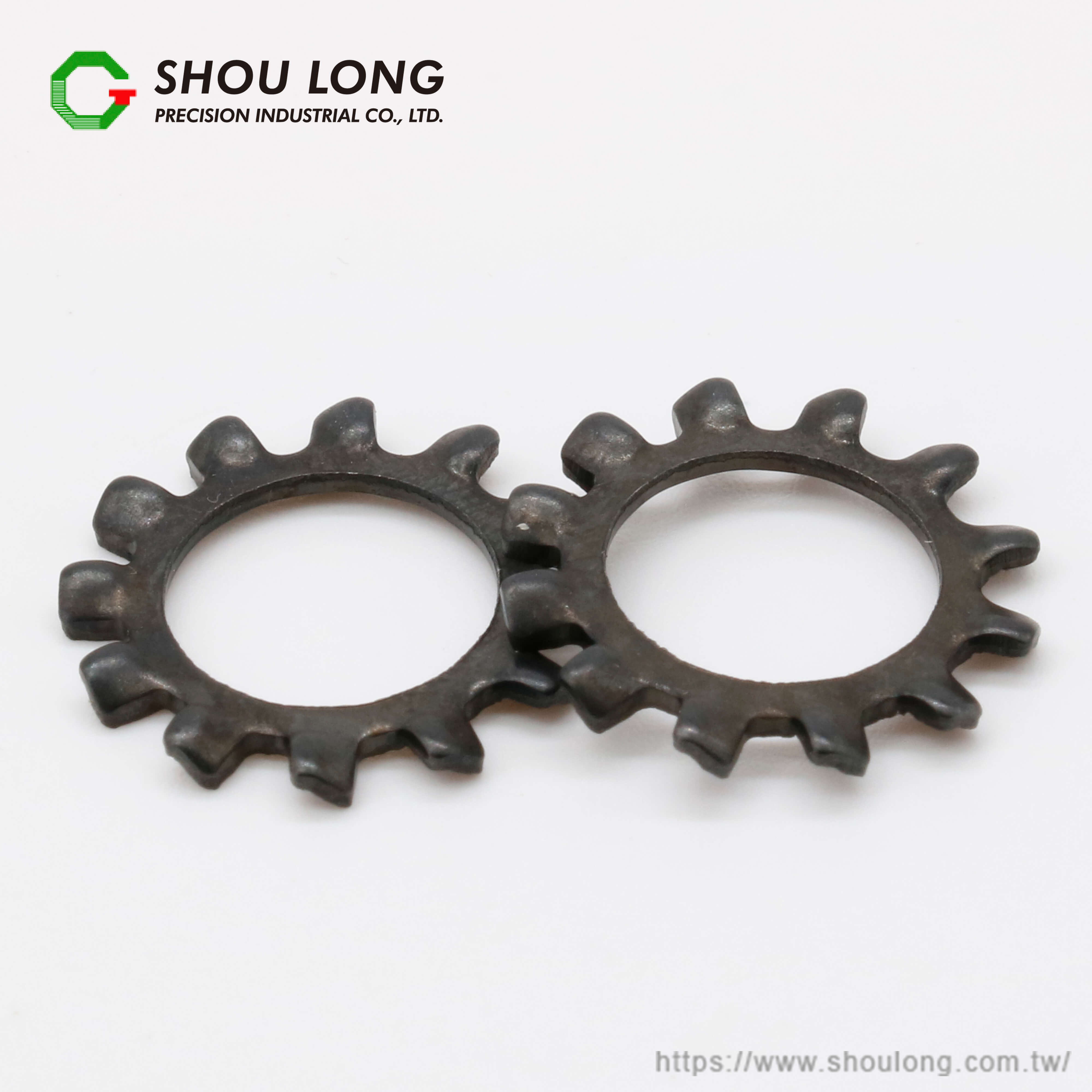 External Tooth Serrated Lock Washers Black Oxide Medium Carbon Steels