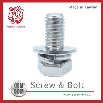 Taiwan Ss Thread Cutting High Low Screw For Wood Chair