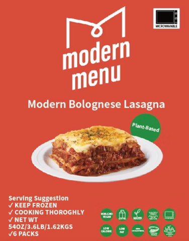 Modern Vegan Bolognese Lasagna 6 Packs