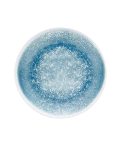 Bzyoo Slooptex Reactive Blue Dinner Plate