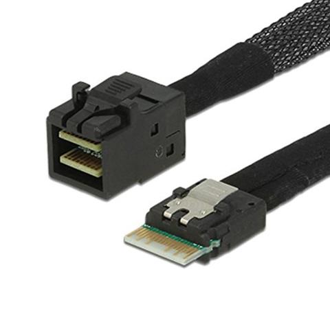 Slim SAS SFF-8654 4i to HD Mini SAS 4i SFF-8643 Cable | Taiwantrade.com