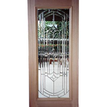 stained glass side door panels