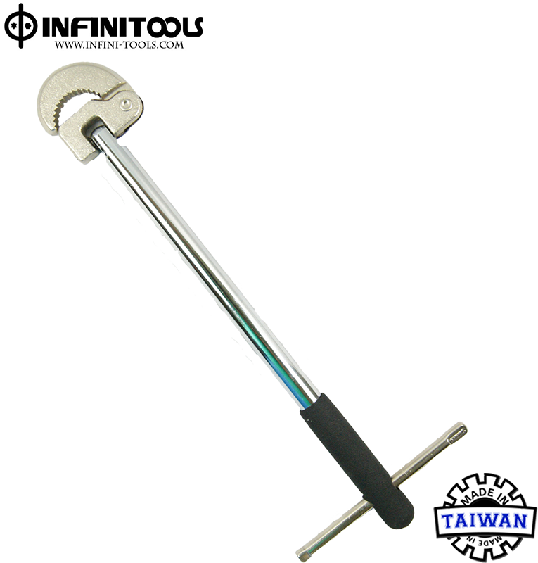 Adjustable Basin Wrench 11", Jaw opening10 32 mm Taiwantrade