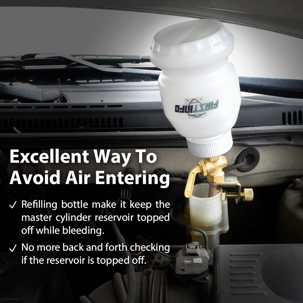 【FIRSTINFO】 Brake Oil / Fluid Automatic Filling Bleeder / Bottle 1000