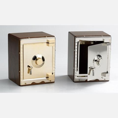Wood Brass Safe Bank Big Fame Industrial Corporation