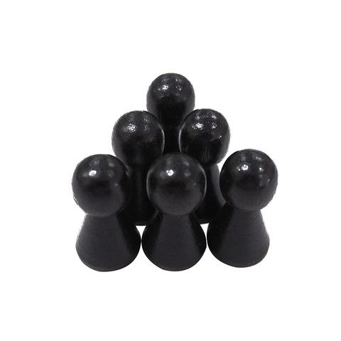 15*27mm Black Wooden Pawn