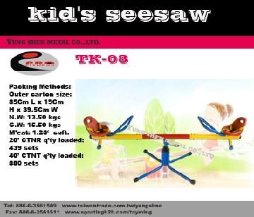 Kids seesaw