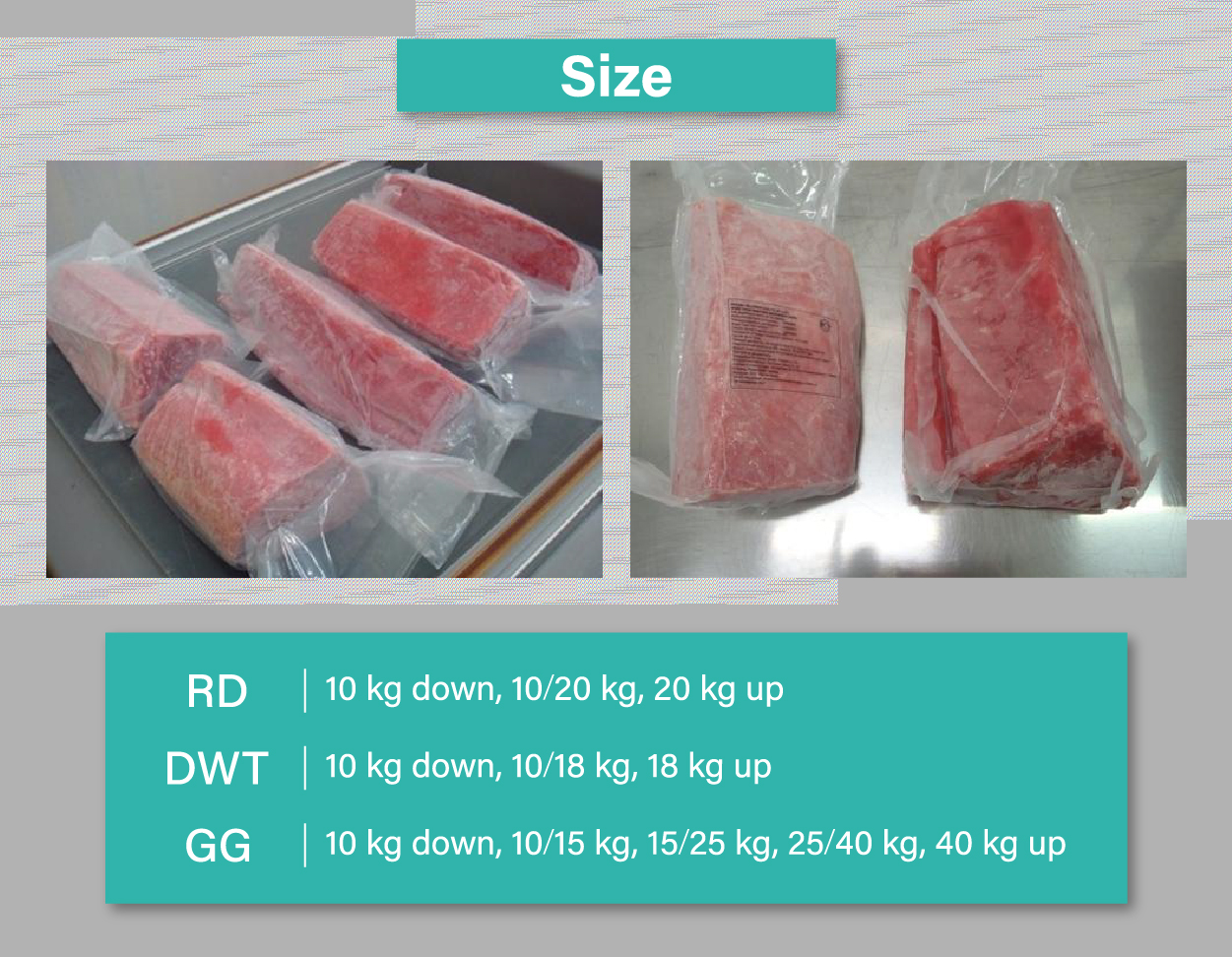 Frozen Yellowfin Tuna GG, WR, DWT, High Quality, Wholesale CHUN SUCCESS INTERNATIONAL CO., LTD.