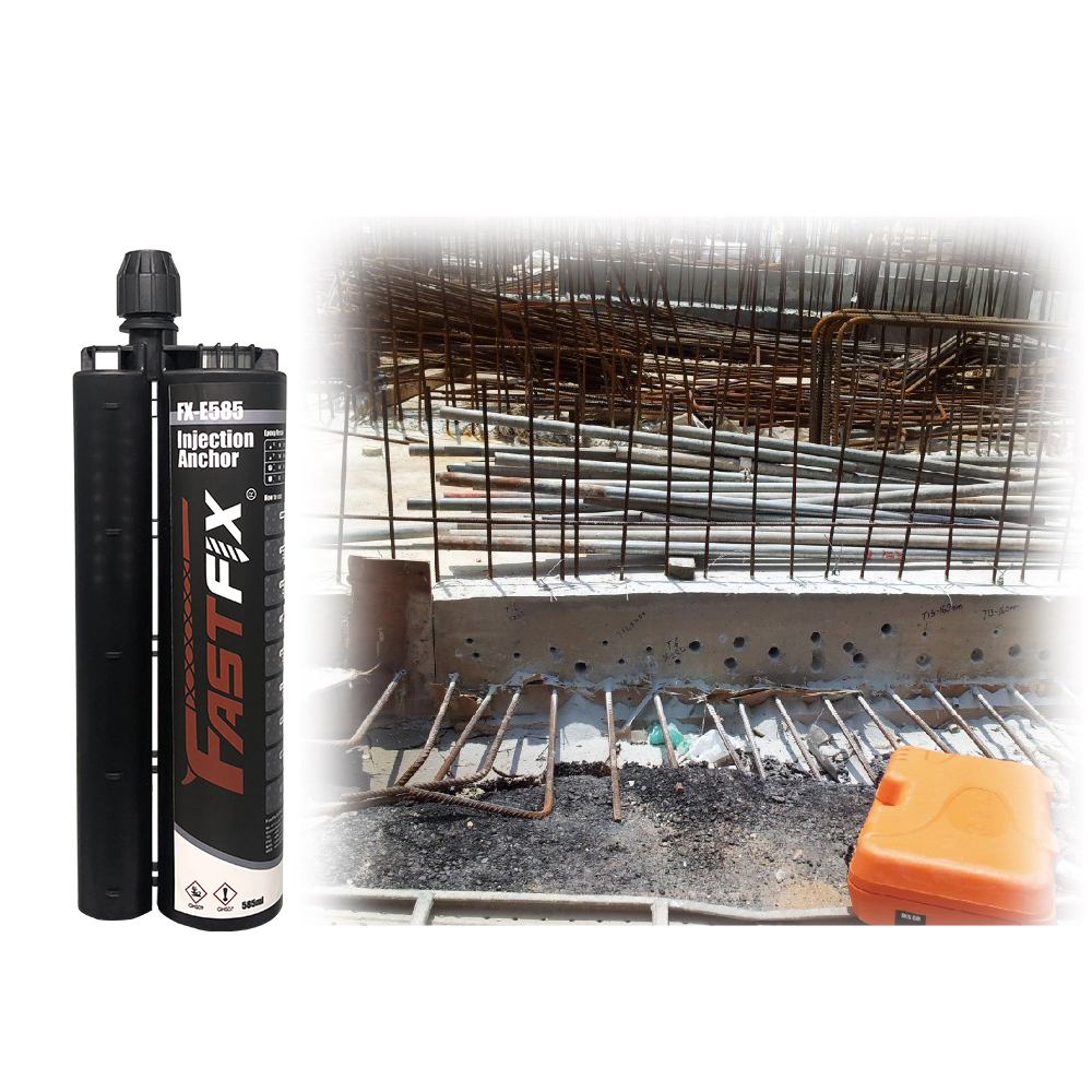 High load epoxy adhesive chemical anchor