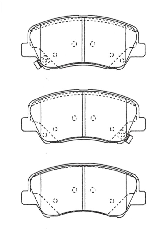 Brake Pads HYUNDAI Accent KIA