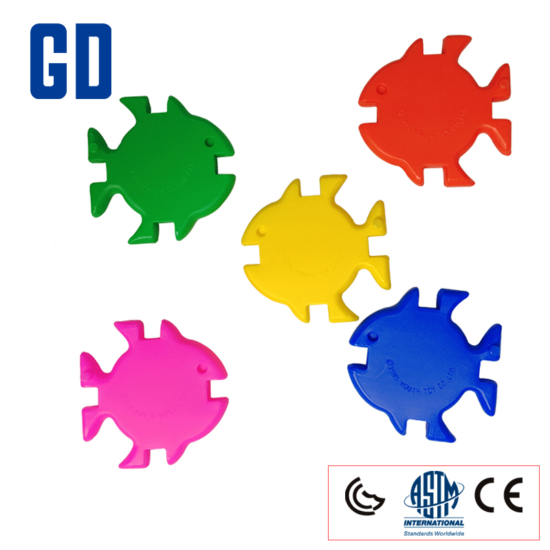 Tropical fish blocks 11cm