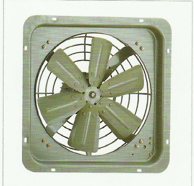 Ventilating fan 20" Metal grill 6 blade