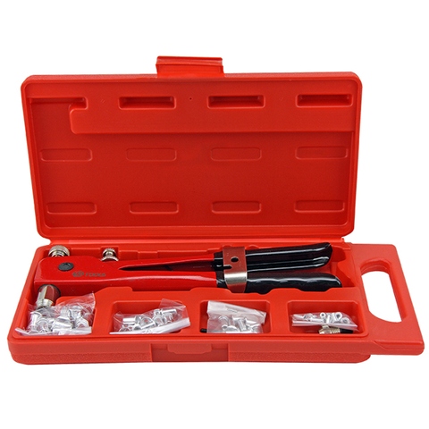 PROFESSIONAL RIVETER NUT GUN WITH 40PCS NUT RIVETS SET