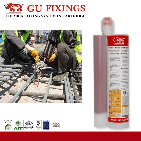 Pure Epoxy Resin Mortar For Reinforcement Bar In Concrete