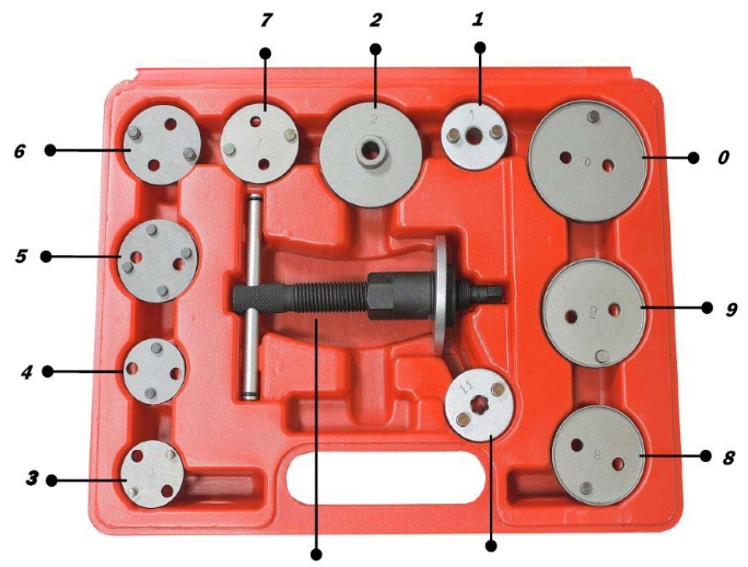 Universal Caliper Wind Back Kit - Right Hand Helix Bolt S59020