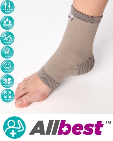 Bamboo Charcoal Elastic Ankle Support & Brace