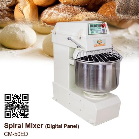 Spiral Mixer with digital panel (CHANMAG)