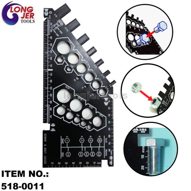 Nut and Screw Bolt Gauge