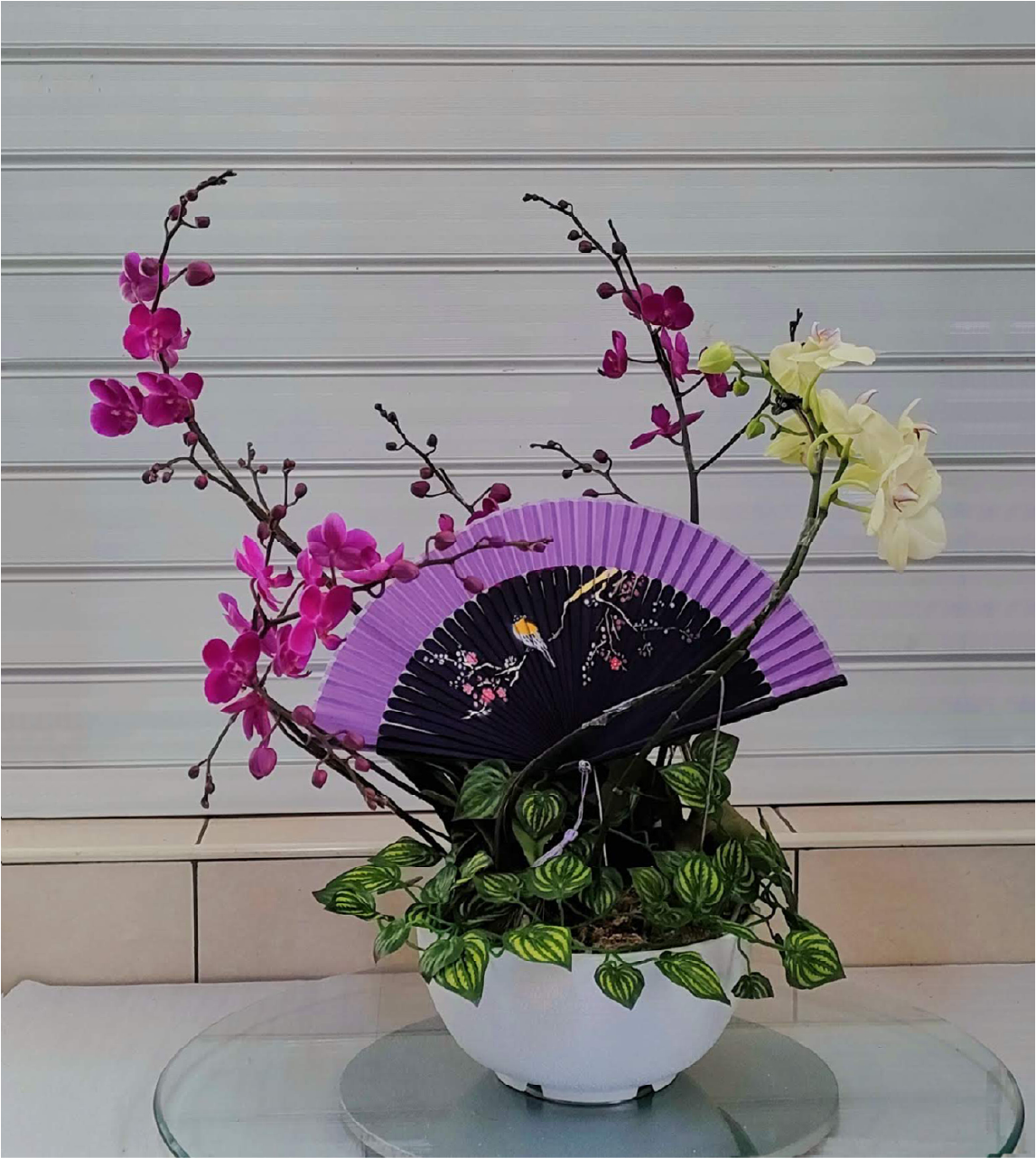 Twilight Grace — orchid arrangement